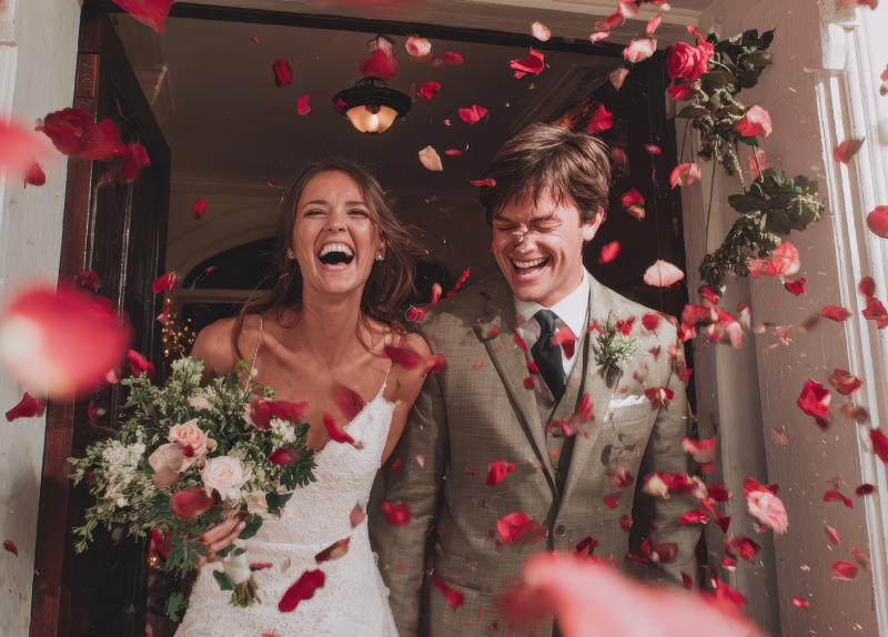 Bouquets et compositions florales pour la décoration de mariage