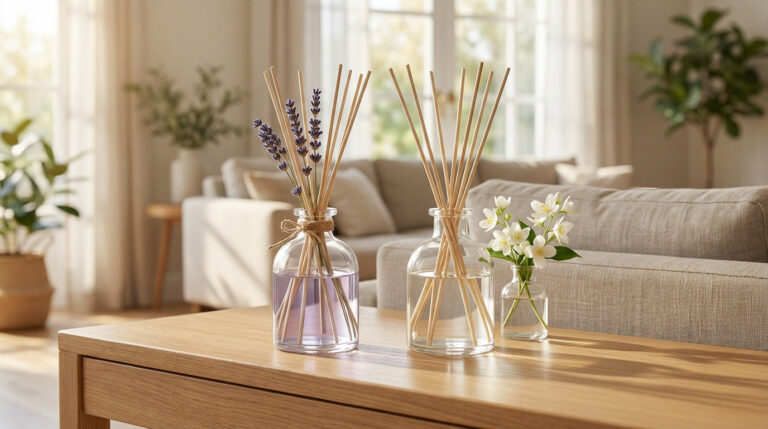 Diffuseur à tige naturel : lavande ou jasmin ?