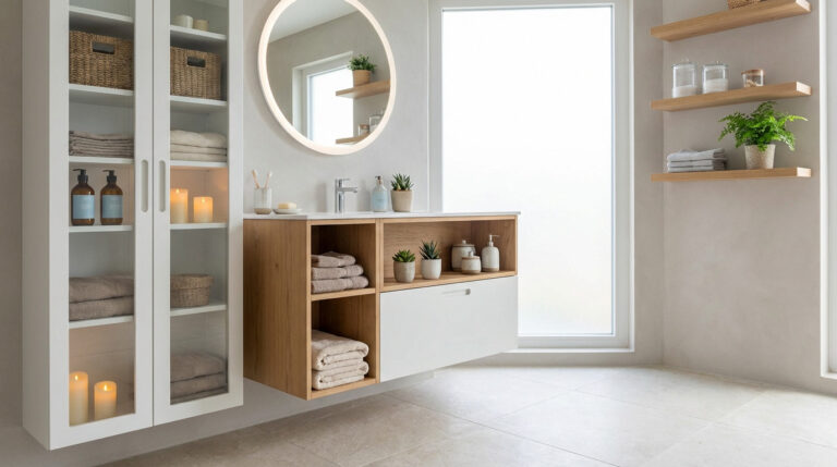 Salle de bain : meubles et rangements pratiques 2026